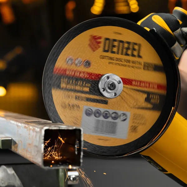 Круг отрезной по металлу DENZEL, 230 х 1,8 х 22,2 мм, WA46TBF
