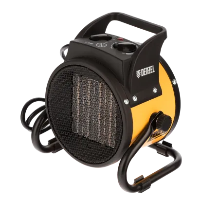 Тепловая пушка DENZEL DHC 2-100, 230 В, 0.025/1/2 кВт, керамический нагреватель