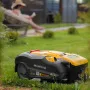 Робот-газонокосилка DENZEL Grass Master 1000  1000м2, 3Ач, 28V, LCD дисплей, Wi-Fi