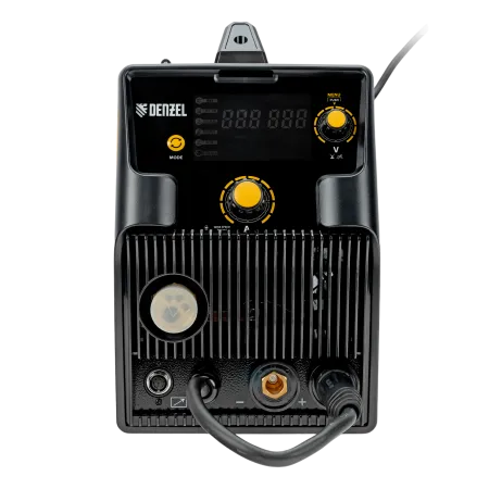 Аппарат инвертор DENZEL. полуавтомат. cварки IMIG-205SDR, 200 А, ПВ 60%, катушка 5 кг