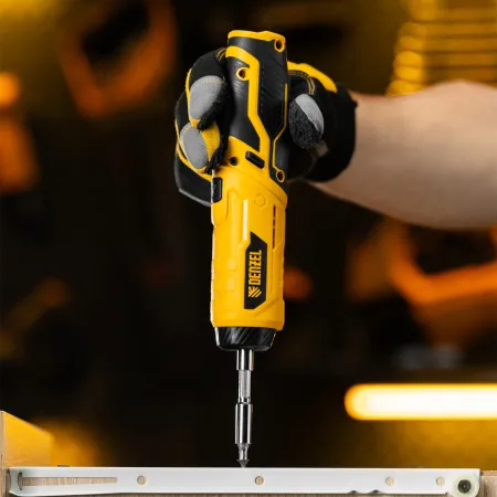 Отвертка аккумуляторная DENZEL CSH-3.6, 54 биты, Li-Ion, 3,6 В