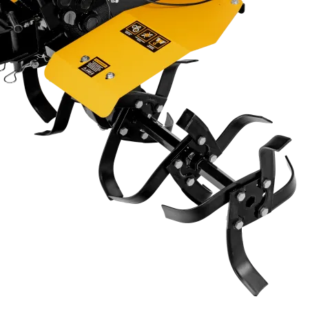 Мотоблок DENZEL DPT-370S, 7 л.с., ремен.сцеп, фрез 3х4, ШОМ, передачи 3В/1Н