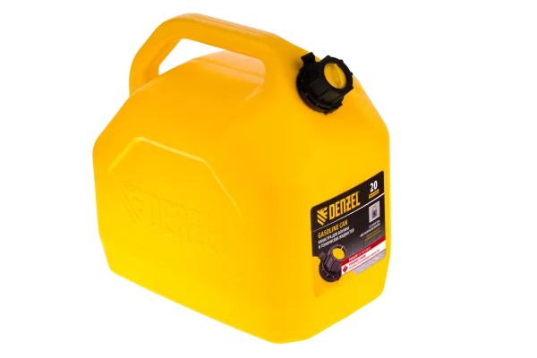 Пластиковая канистра DENZEL 53131, 20 л, для ГСМ, премиум