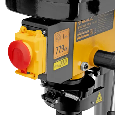 Станок сверлильный DENZEL DDM-350L, 350 Вт, 13 мм, 5 ск., лазер, настольный