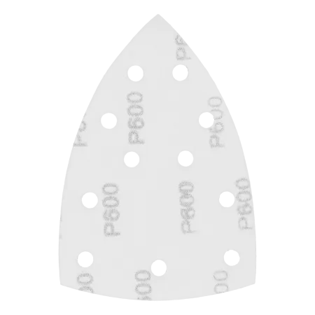 Треугольник абразивный на ворc. подложке под "липучку", перф., P 600, 150х150х100 мм, 5 шт. Denzel