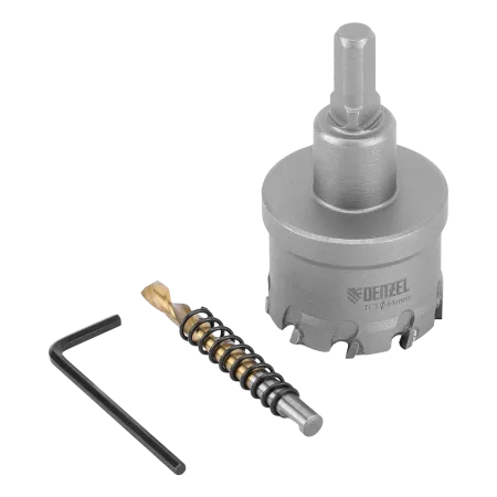 Коронка по металлу DENZEL 724014, 44 мм, твердосплавная