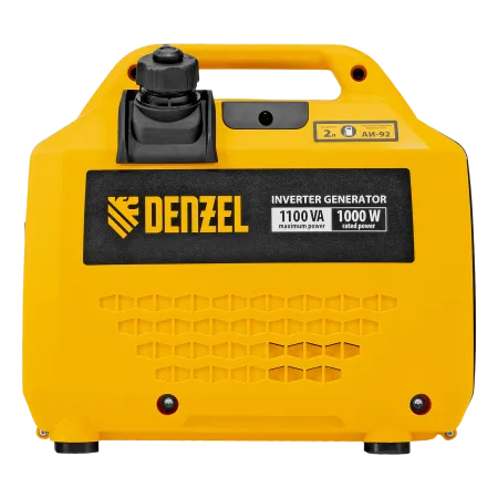 Генератор инверторный DENZEL GS-1100iS, 1,1 кВт, 230 В, закрытый корпус, ручной старт
