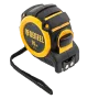 Рулетка DENZEL 31525 10м х 32мм, автоматич. фиксац., нейлон. покрытие, магнит. зацеп, двухстор. разметка