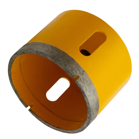 Сверло алмазное по керамограниту DENZEL 72695, 75 мм, М14, мокрая резка