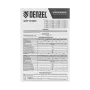 Шнур сетевой Energy Series DENZEL, ПВС, 3 м, 3 x 1,5 мм, с неразборной вилкой, белый