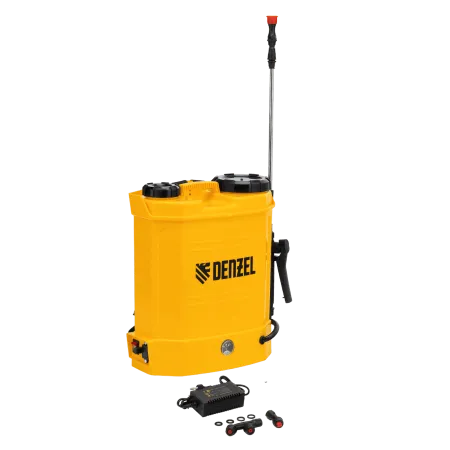 Опрыскиватель ранцевый аккумуляторный DENZEL D-12LA, 12 л, 12 В, 8 Ач