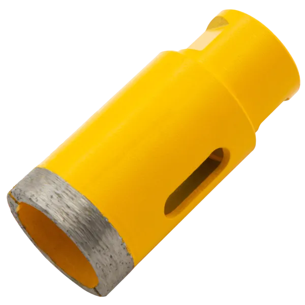 Сверло алмазное по керамограниту DENZEL 72685, 35 мм, М14, мокрая резка