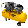 Компрессор воздушный DENZEL BCI2300/100, 2.3 кВт, ременный привод, 100 литров, 400 л/мин