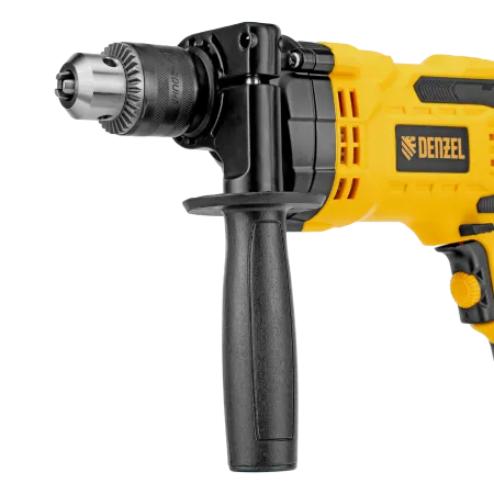 Дрель ударная DENZEL IDD-850, 850 Вт, 0-2800 об/мин, 44800 уд/мин