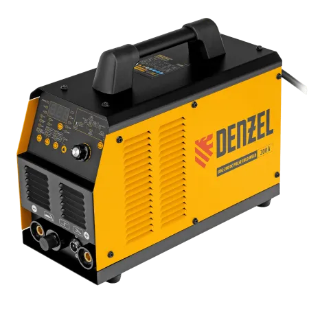 Аппарат инвертор. аргонодуговой сварки DENZEL ITIG-200 DС Pulse Cold Weld, 200 А, ПВ 60%