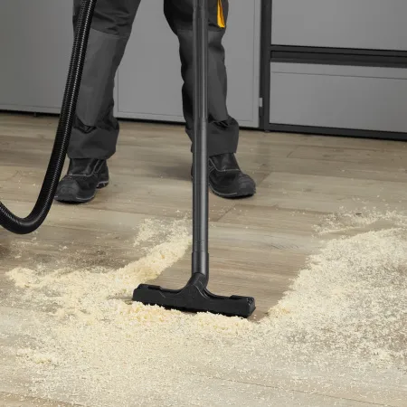 Пылесос строительный DENZEL SVC15, 1200 Вт, бак 15 л, шланг 2 м