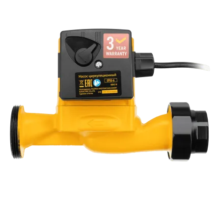 Циркуляционный насос DENZEL CP32-6, напор 6 м, 70 л/мин, 1 м кабель, монт. длина 180 мм