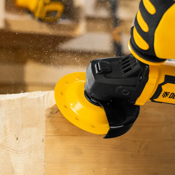 Чашка твердосплавная зачистная DENZEL, 125 мм, Плоская, крупное зерно #8