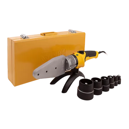 Аппарат для сварки пластиковых труб DENZEL X-PRO DWP-2000, 2000 Вт, 300 град, 20-63 мм