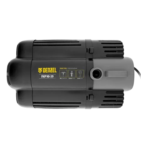 Насос фонтанный DENZEL FNP90-39, 92 Вт, подъем 3,9 м, 3200 л/ч, колокольчик/каскад/гейзер