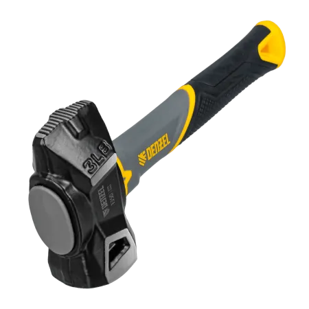 Кувалда с клиновидным бойком DENZEL 1,35 кг, фибергласовая рукоятка c TPR