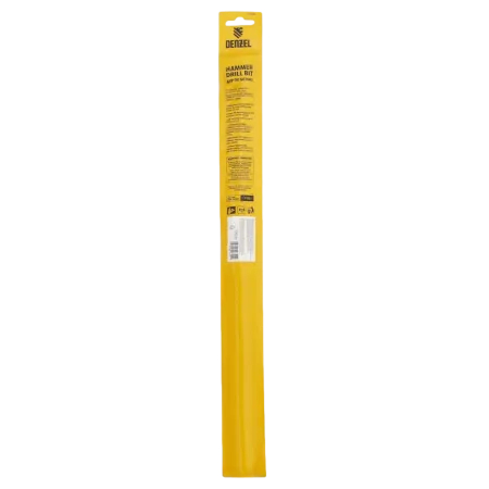 Бур по бетону DENZEL 705034, 14 x 460 мм, двойная спираль, три пылеотводящие кромки