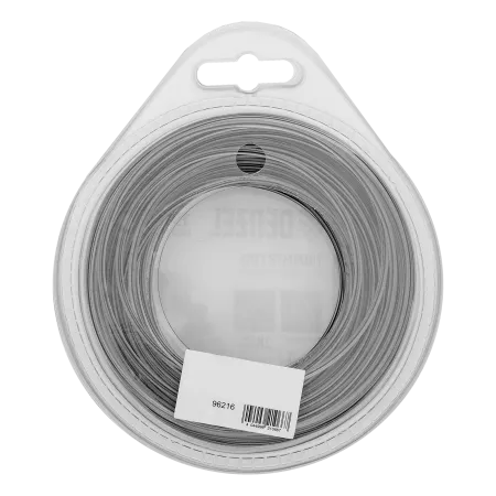 Леска для триммера DENZEL 96216 двухкомпонентная звезда, 2,0мм х 15м, FLEX CORD, DENZEL