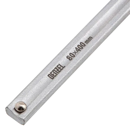 Струбцина DENZEL F-образная, 80x400мм, кованая