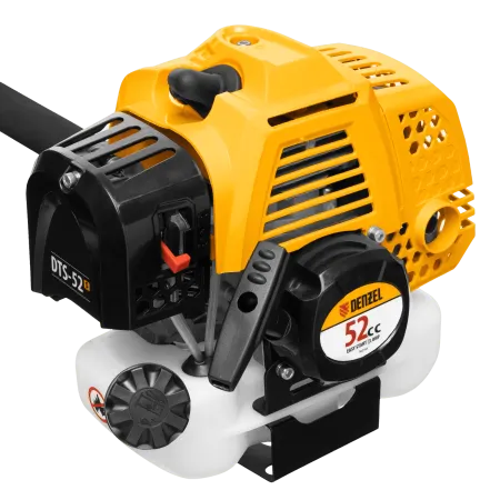 Триммер бензиновый DENZEL DTS-52S, 52 см3, разъемная штанга, состоит из 2 частей