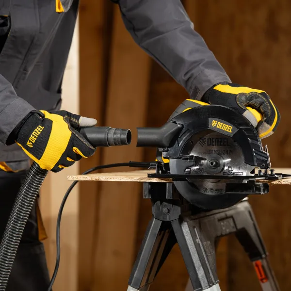 Пила циркулярная DENZEL CSD-165, 1400 Вт, 165 мм