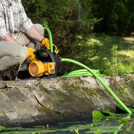 Садовый поверхностный насос DENZEL GPL600, 600 Вт, 3000 л/ч, подъем 35 м, пластик