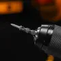 Бита DENZEL двухсторонняя, PH2-PZ2 х 45 мм, сталь S2, 10 шт.