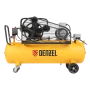 Компрессор воздушный DENZEL BCW3000-T/100, 3.0 кВт, ременный привод, 100 литров, 520 л/мин