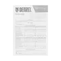 Шнур сетевой Energy Series DENZEL, ПВС, 3 м, 3 x 1 мм, с неразборной вилкой, черный