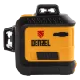 Лазерный уровень DENZEL LX 360-2 Red, 30 м, 635 нм, Li 2800 мАч, 5/8 дюйм