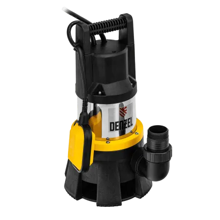 Дренажный насос DENZEL DP1400X, 1400 Вт, высота подъема 11 м, 25000 л/ч