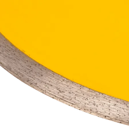 Диск алмазный отрезной DENZEL 230 х 22,2 мм, сплошной, супертонкий, горячий пресс, мокрое резание