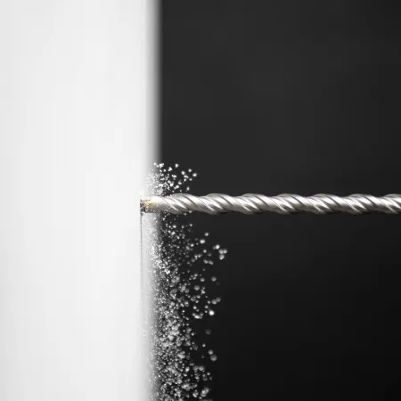 Бур по бетону DENZEL 705008, 6 x 260 мм, двойная спираль, три пылеотводящие кромки