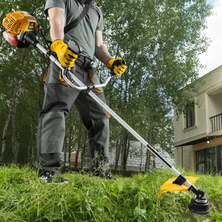 Триммер бензиновый DENZEL DR-33S, 33 см3, разъемная штанга