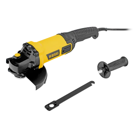 Машина шлифовальная угловая DENZEL AGL180-2000, 2000 Вт, 180 мм, 8500 об/мин