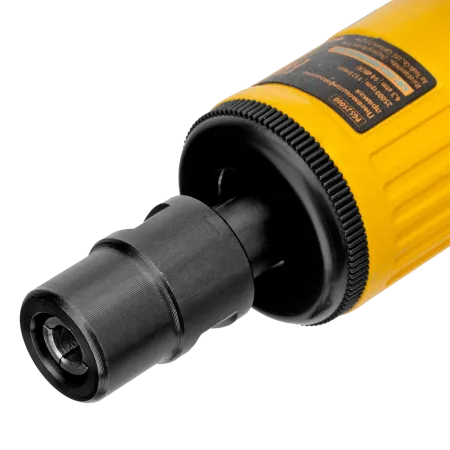 Пневмошлифмашина прямая DENZEL PGS25000, 25000 об/мин, 10 шлиф. камней, цанга - 3, 6 мм, 113 л/мин