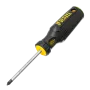 Отвертка DENZEL PZ1x75 мм, S2, 3к рукоятка