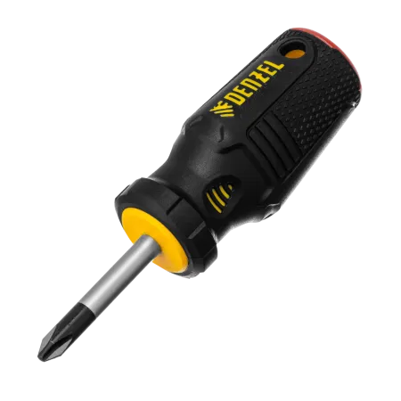 Отвертка DENZEL PH2х38 мм, S2, 3к рукоятка