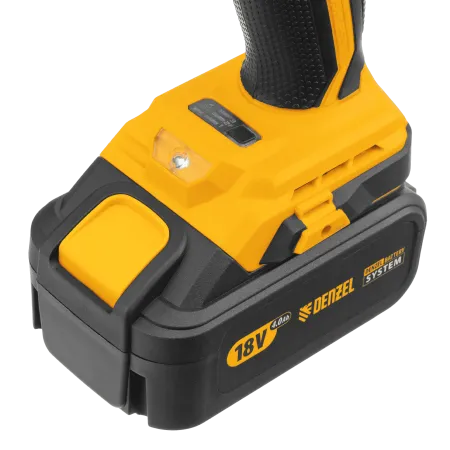 Винтоверт ударный аккумуляторный бесщеточный DENZEL CID-IB-200 18В Li-Ion