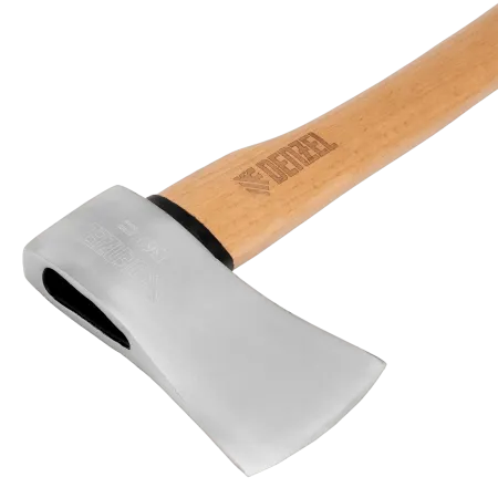 Топор кованый DENZEL 1360 г, американский тип, буковая рукоятка, 700мм, EFP 21889