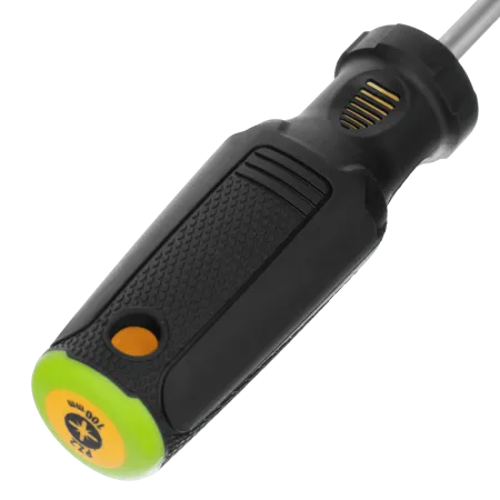 Отвертка DENZEL PZ2x100 мм, CrV, трехкомпонентная рукоятка