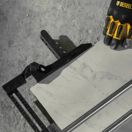 Плиткорез DENZEL 1000х14мм, цельнометал. напр., каретка на подш., стальная станина, рукоятка-пенал