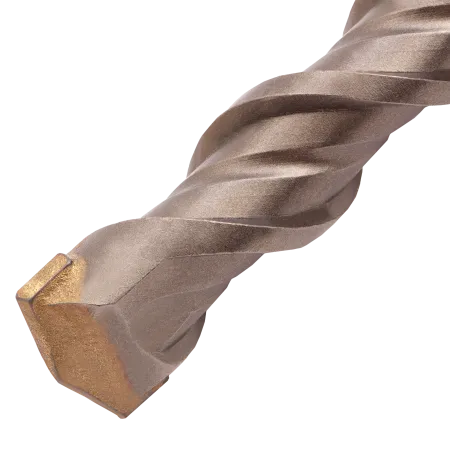 Бур по бетону DENZEL 705054, 22 x 460 мм, двойная спираль, три пылеотводящие кромки