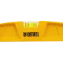 Литой уровень DENZEL 34920, 300 мм, 2 глазка, магнитный