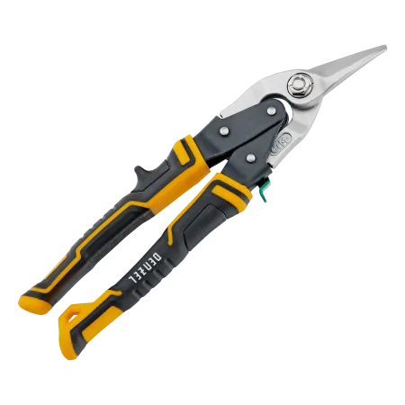 Ножницы по металлу DENZEL 78371, 270 мм, прямой и правый рез, сталь СrMo